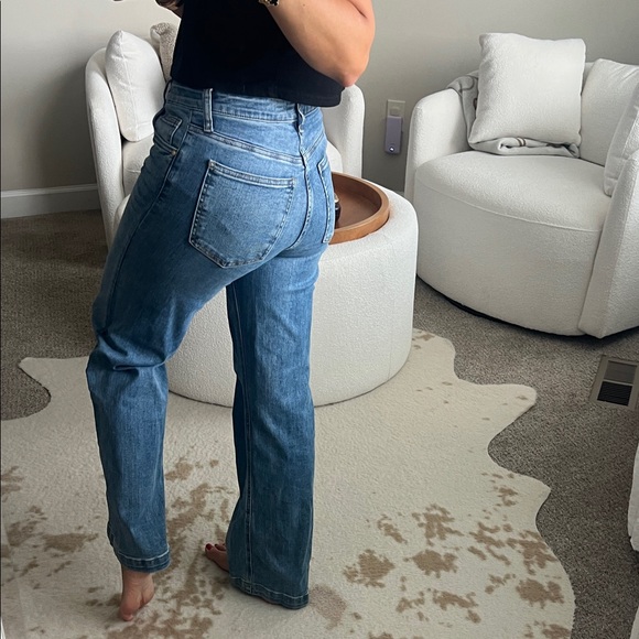 Kut from the Kloth Light Blue Flare Jeans - Picture 3 of 3